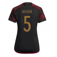 Ženski Nogometni dresi Nemčija Thilo Kehrer #5 Gostujoči SP 2022 Kratek Rokav